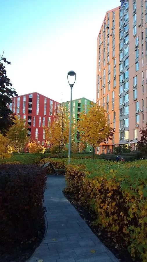 Loft Studio Apartment In The Gated Residential Complex Comfort Town Кт-05 키예프